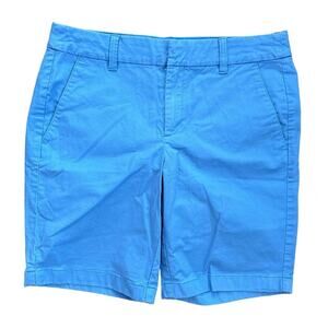J.Crew Frankie Bermuda Chino Short In Blue Size 4
